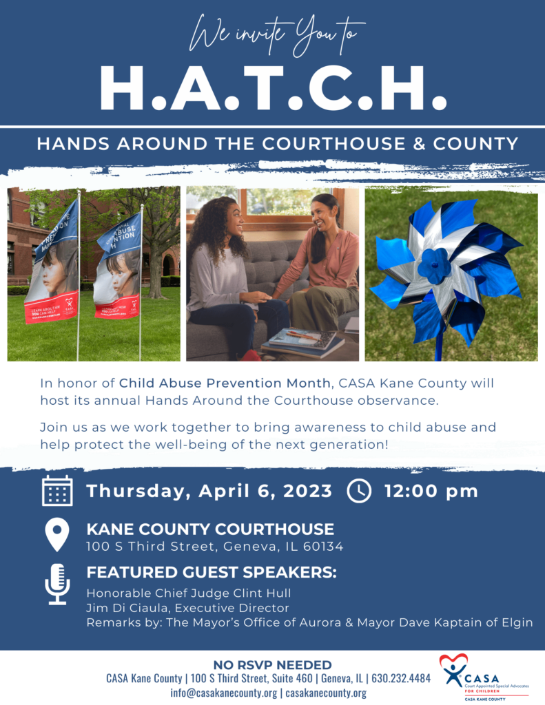HATCH | Hands Around The Courthouse & County | Child Abuse Prevention