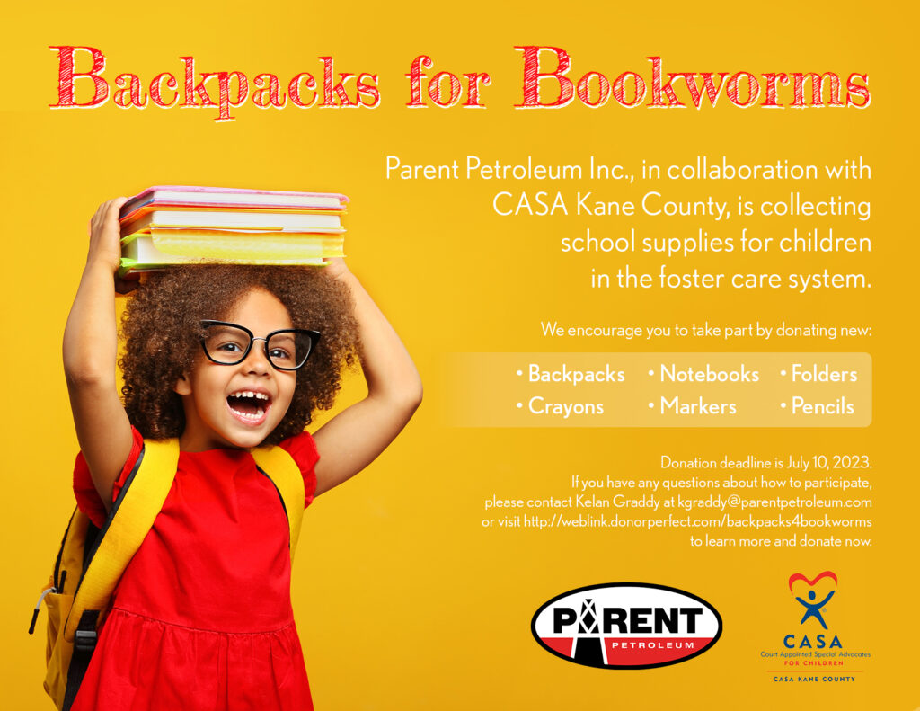 Backpacks for Bookworms Flyer