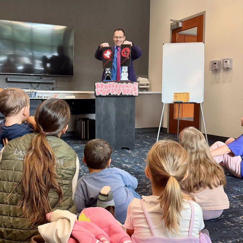 Children and families attend a CASA Adventure Club experience
